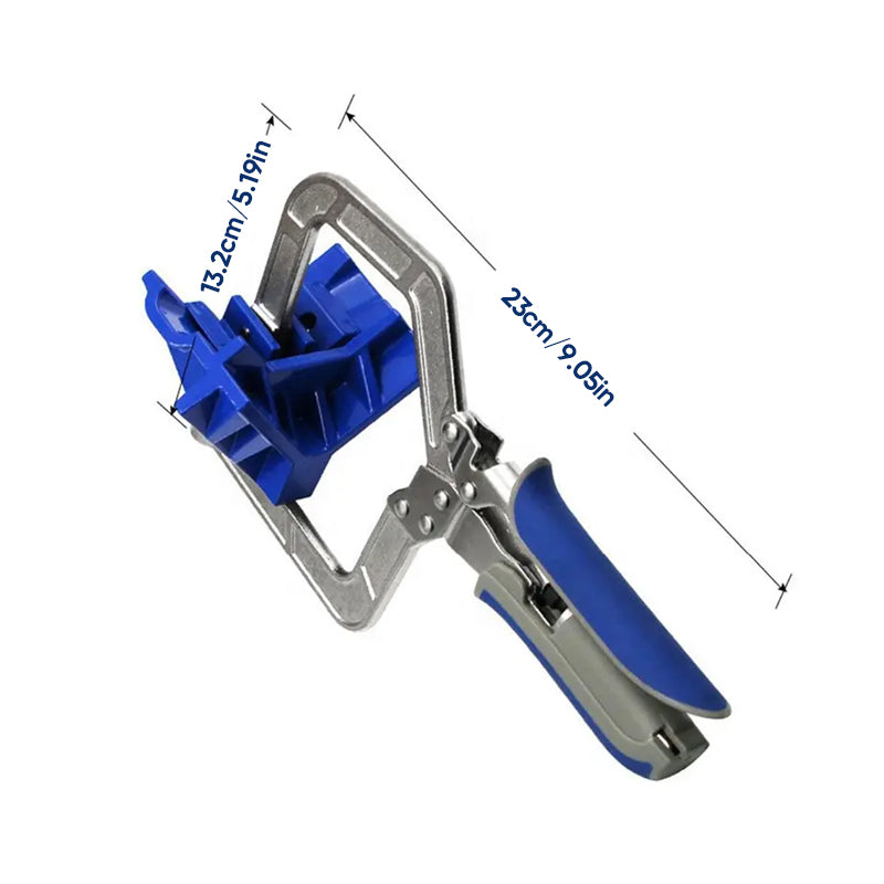 Houtbewerkingsgereedschap - Metalen haakse clip van 90 graden