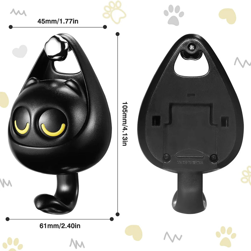 Creatieve schattige knipoog kattenhaken