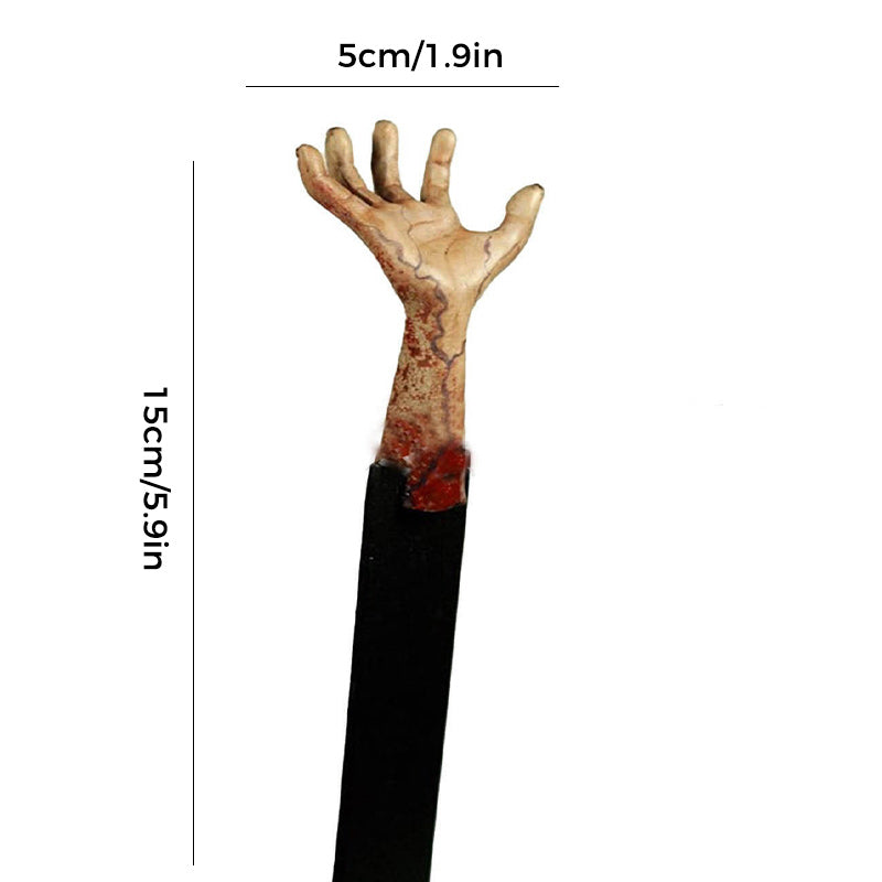 Halloween Ornamenten Enge Hand Bladwijzer