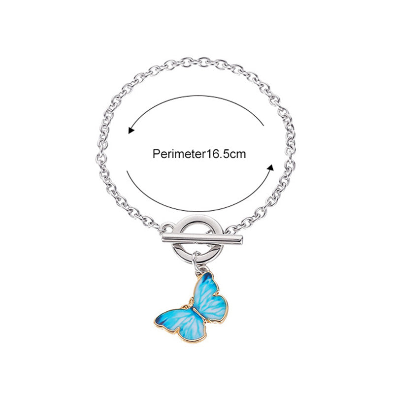 Armband met gradiënt vlinder