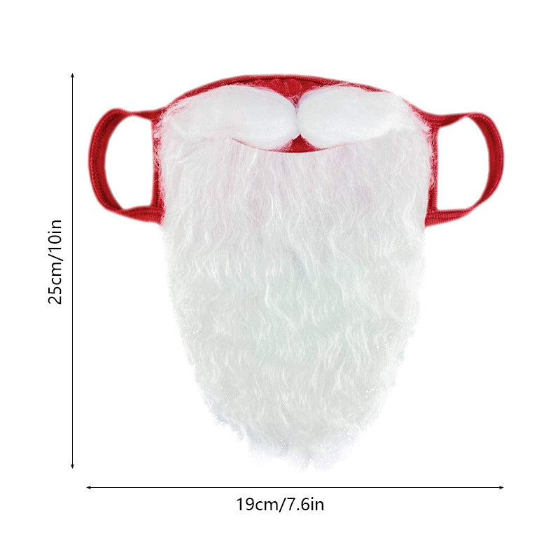 Gezichtsmasker van de Kerstman