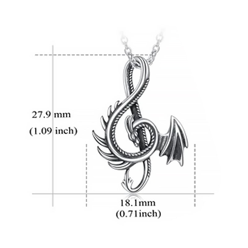 Wees zelfverzekerd als een draak Draak ketting