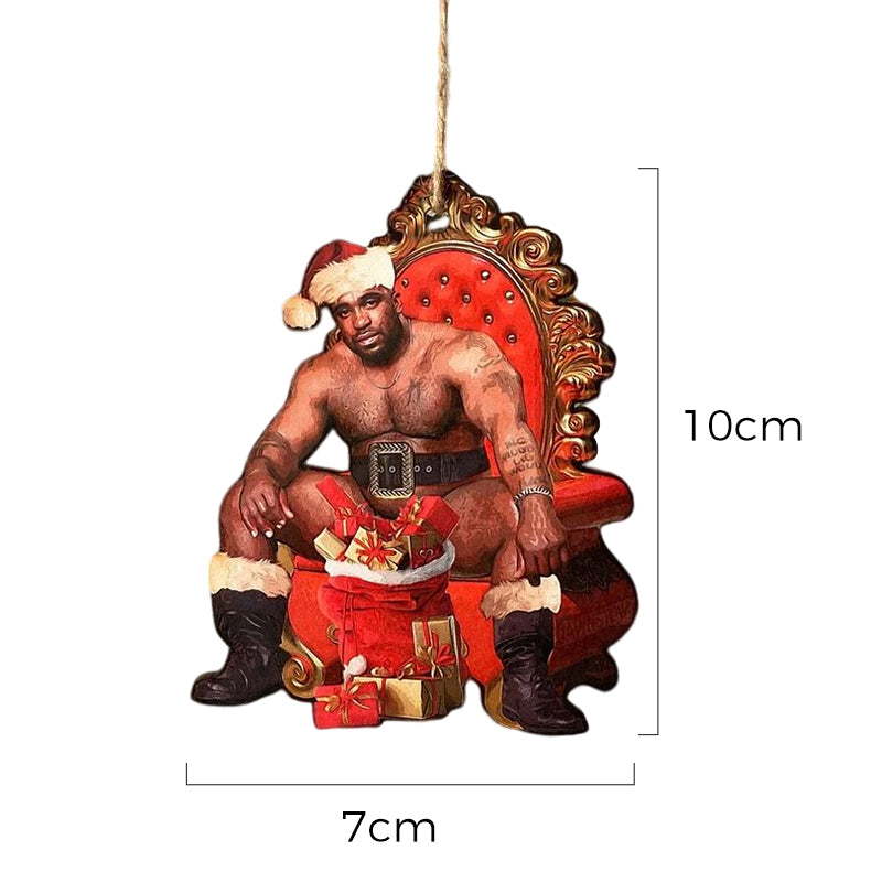 Barry houten Meme Kerst Ornament