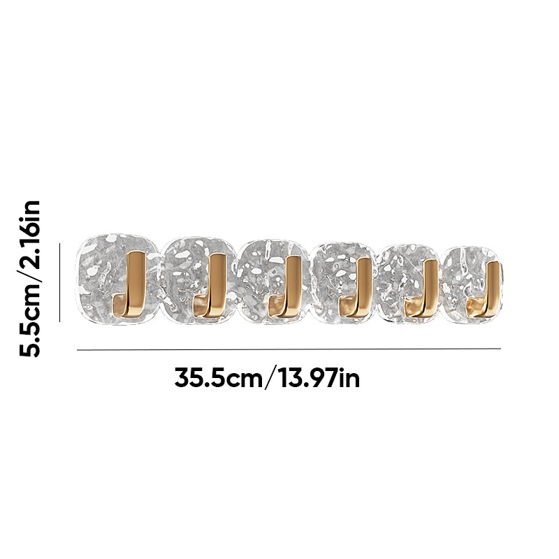 Ponsvrije haak met gletsjerpatroon