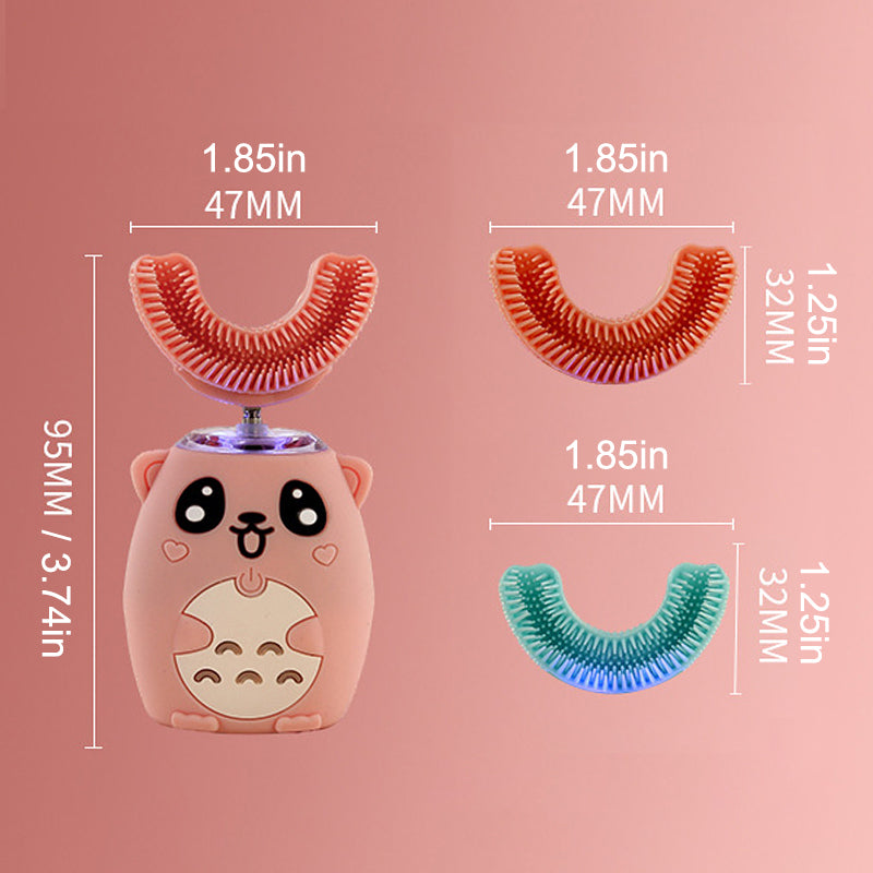 U-vormige kindertandenborstel