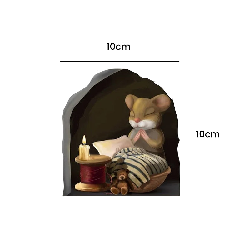 Muis muur sticker sticker