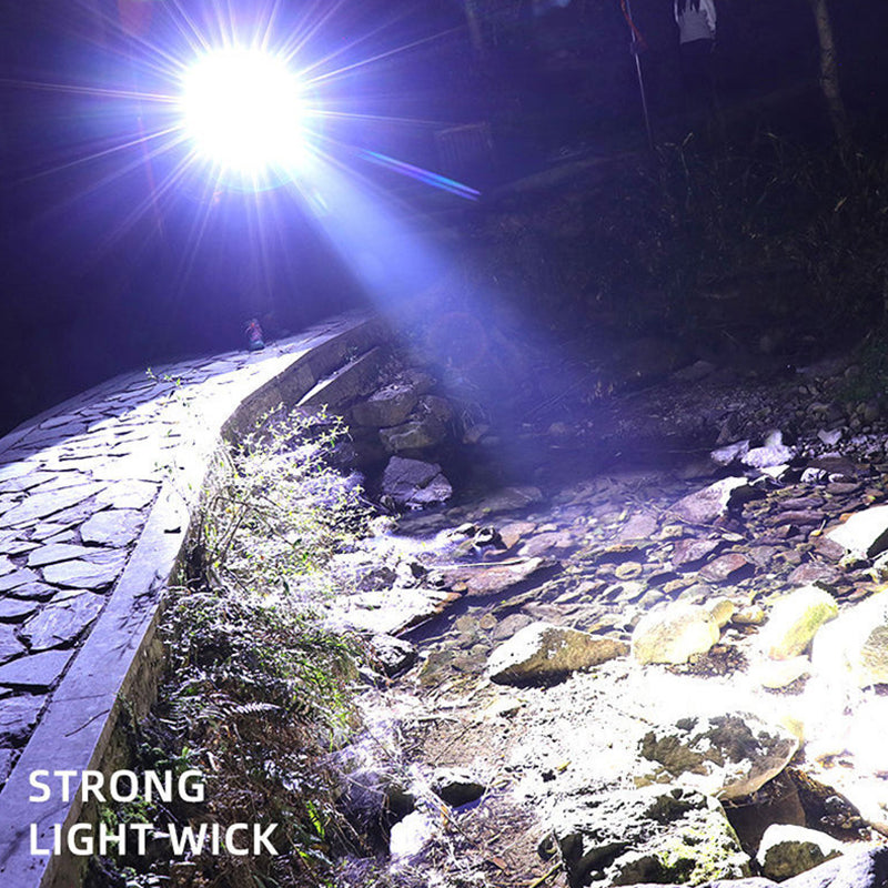 4 lampkralen LED multifunctionele zaklamp met sterk licht