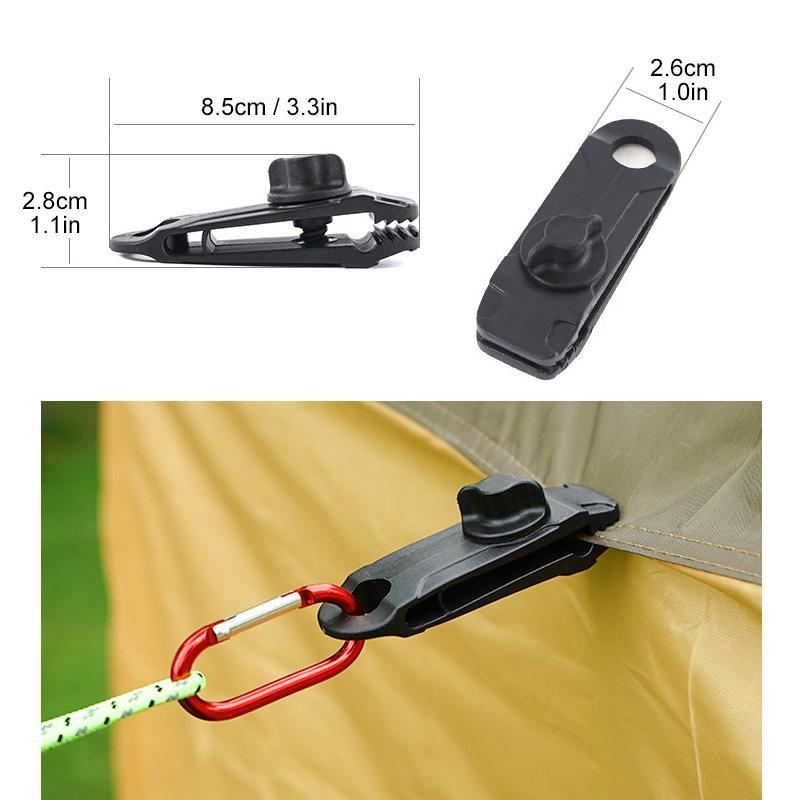 Herbruikbare Linoleum Tent Clip