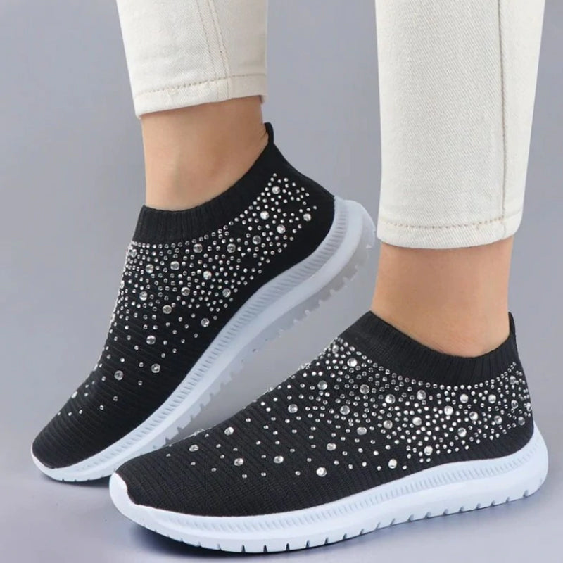 kristallen sneakers