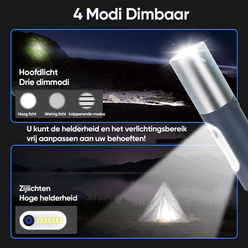 LED oplaadbare zaklampen