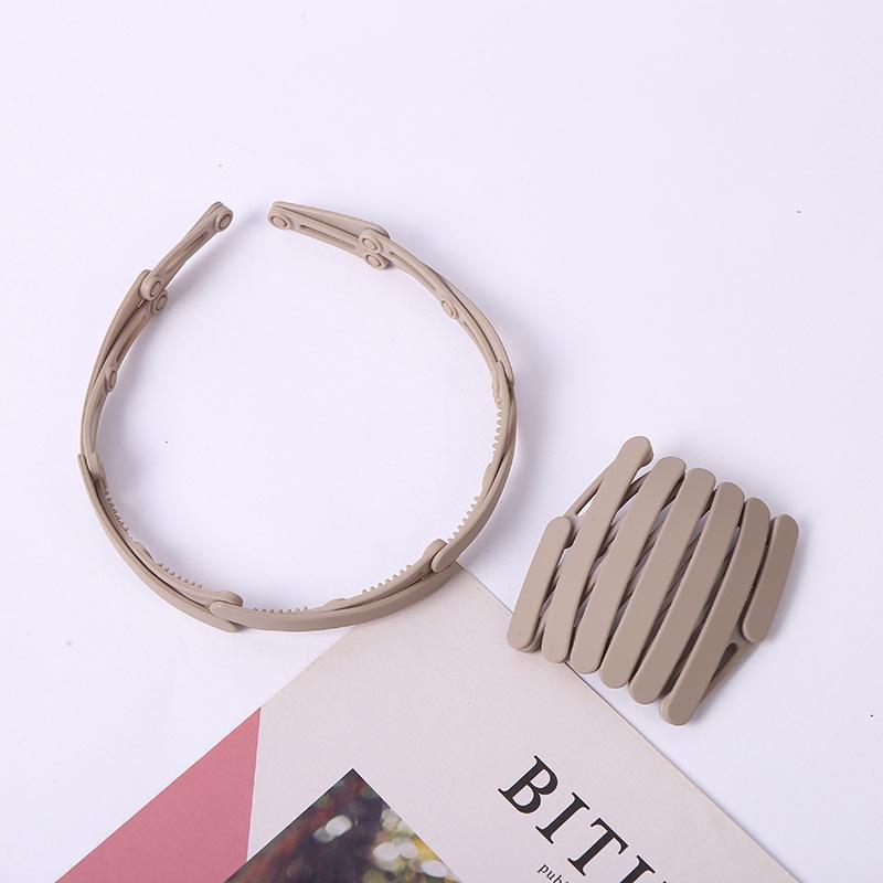 Draagbare telescopische haarbanden voor dameshaar