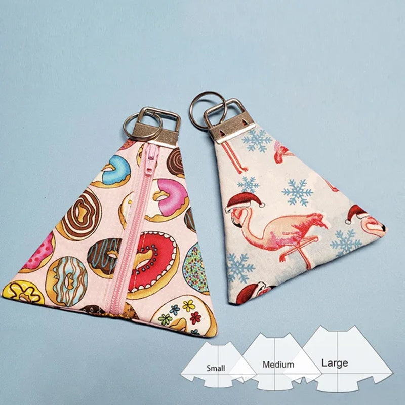 Schattig Sleutelzakje Sjabloon Set