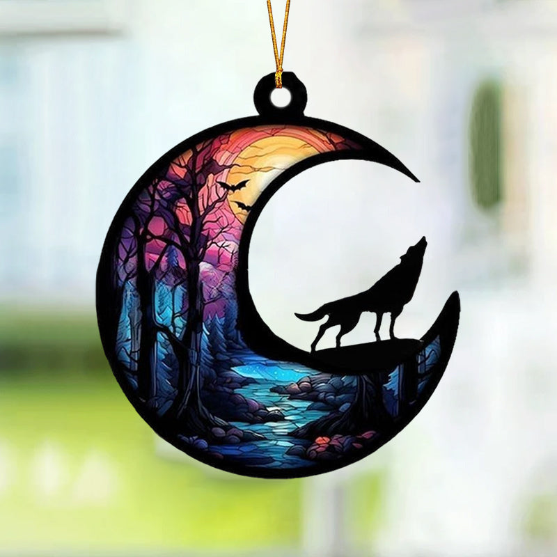 Dier op het maanornament