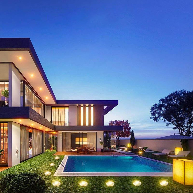 LED grondlicht op zonne-energie