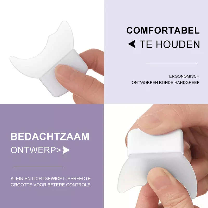 Multifunctioneel hulpstuk voor oogmake-up