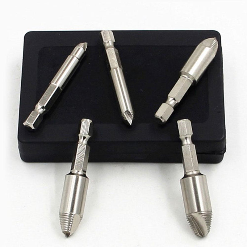 Beschadigde schroefextractor (set van 5)