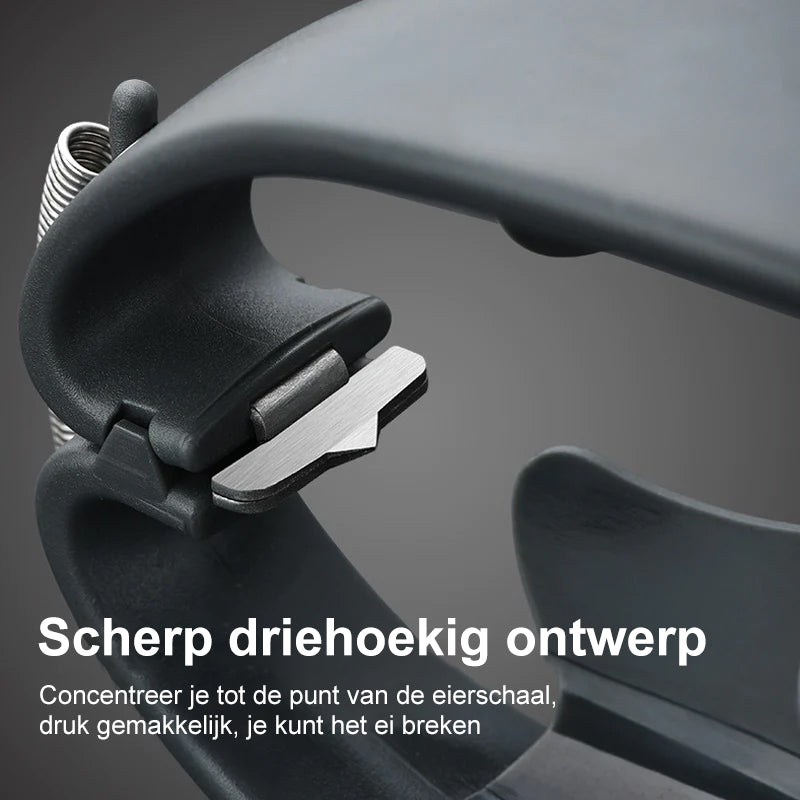 Multifunctionele 2-in-1 eieropener - Super geweldig hulpmiddel voor het kloppen van eieren