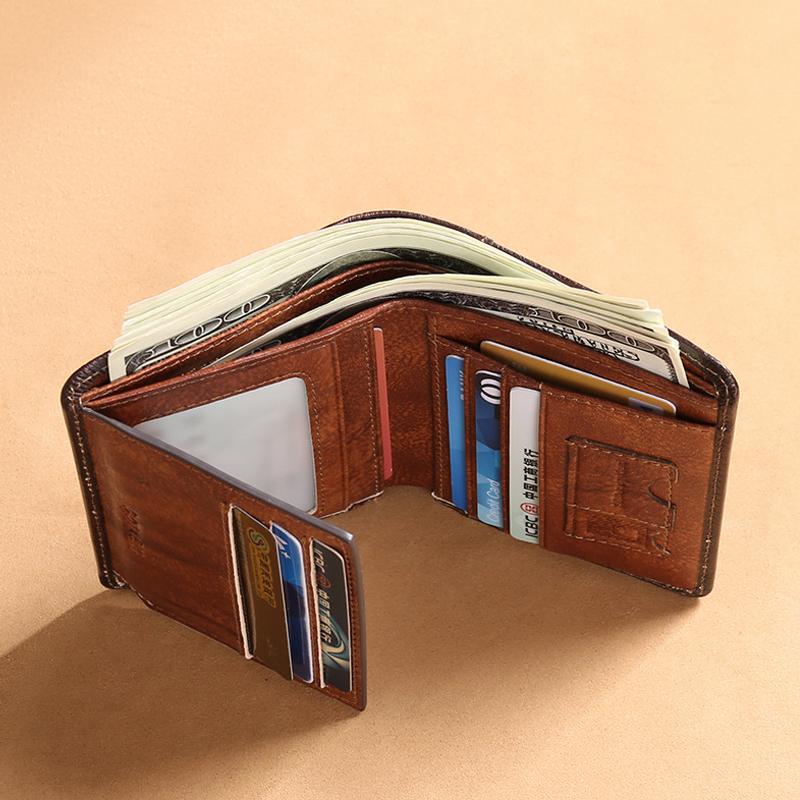 Gepolijste heren portemonnee