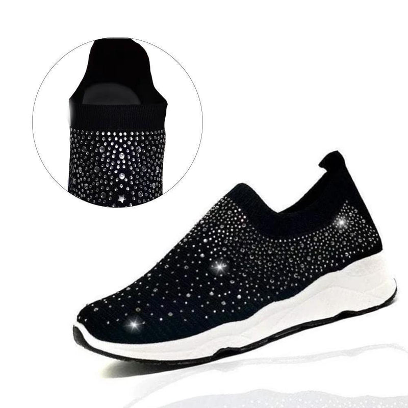 kristallen sneakers