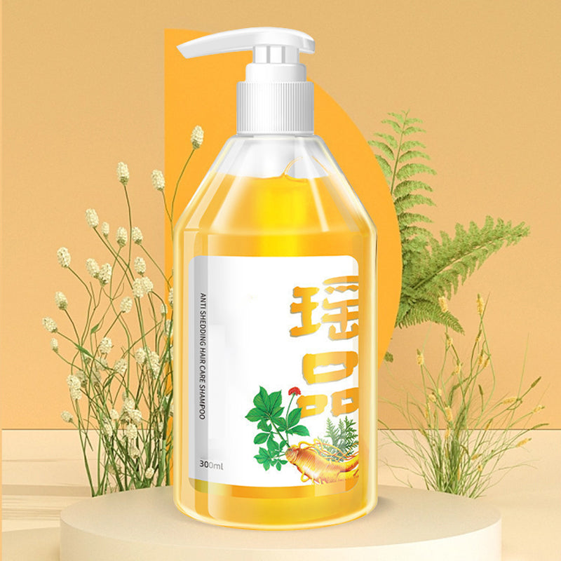 Gladde en oliecontrolerende anti-haaruitvalshampoo