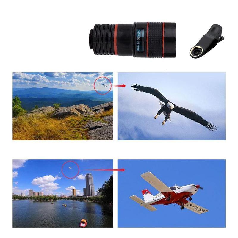 12X Telefoon Camera Lens Kit