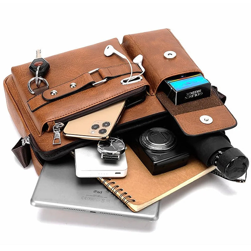 Coole zakelijke crossbody schoudertas