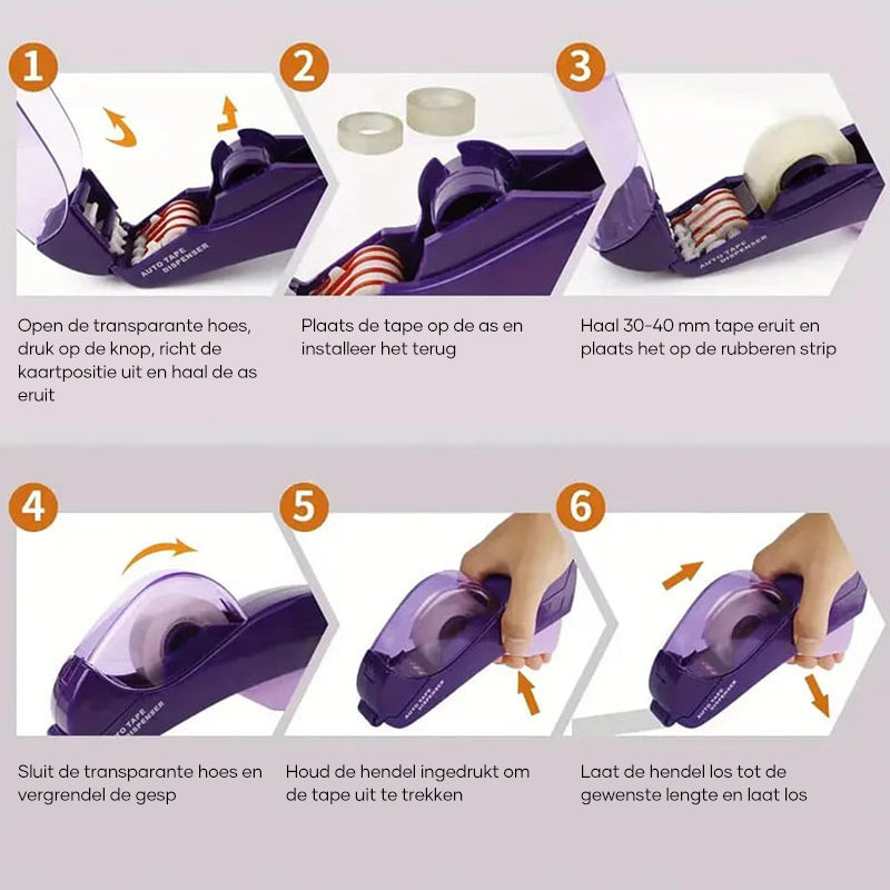 Automatische tapedispenser