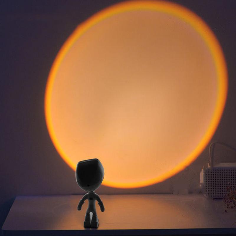 Projectielamp The Sun Never Sets