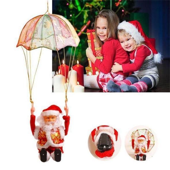 Grappige kerstman pop
