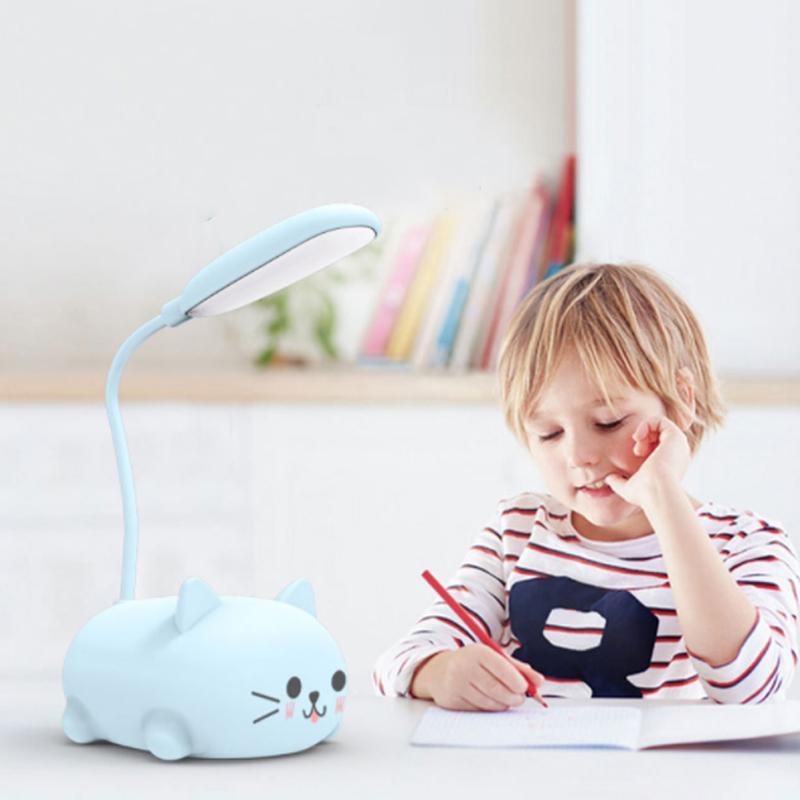 Cartoon kat LED bureaulamp