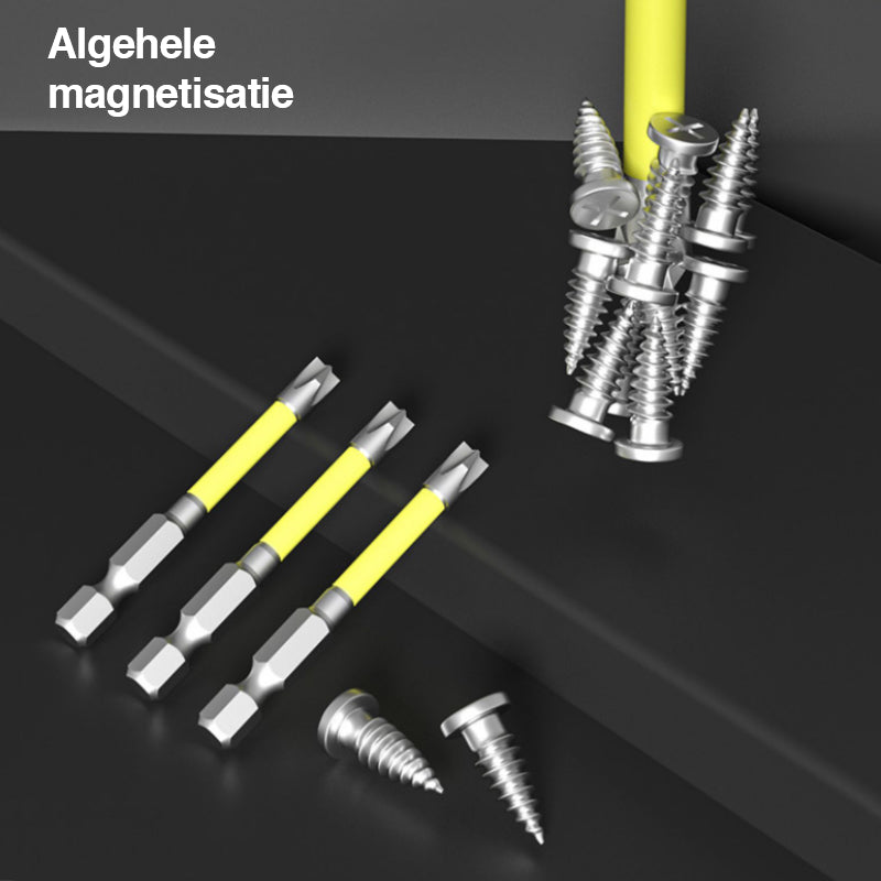 Kruis- en sleuf schroevendraaier bits voor elektriciens