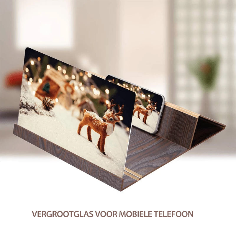 3D telefoonscherm vergrootglas