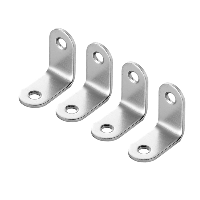 4-pack roestvrijstalen hoekbeugels