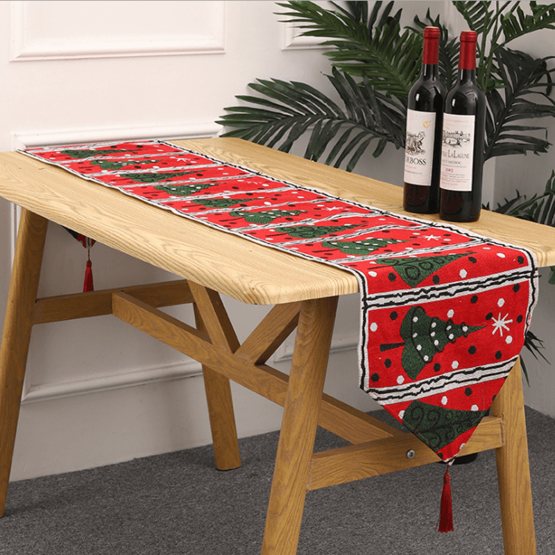 Kerstmis Handgemaakt Tafelkleed Decoratie