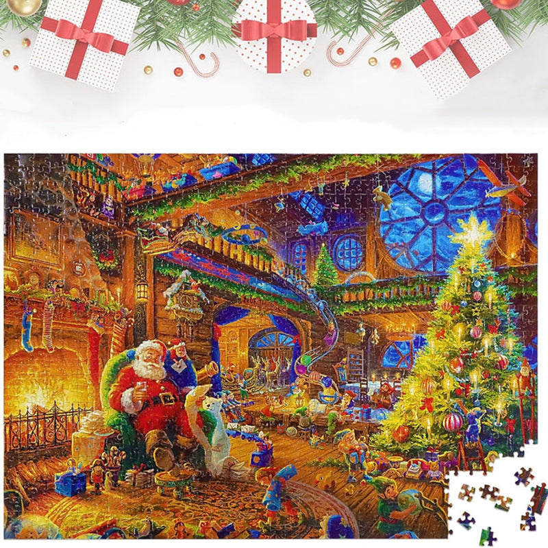 Kerstpuzzel-adventskalender