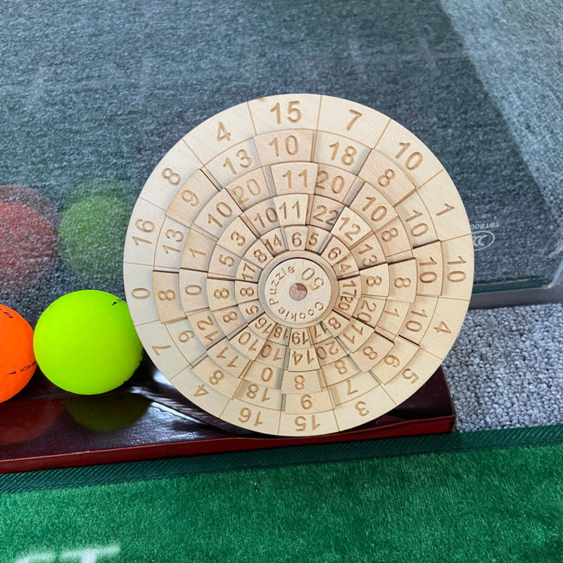 Safecracker 50 Wood Puzzle - Moeilijke wiskundige hersenkraker voor volwassenen