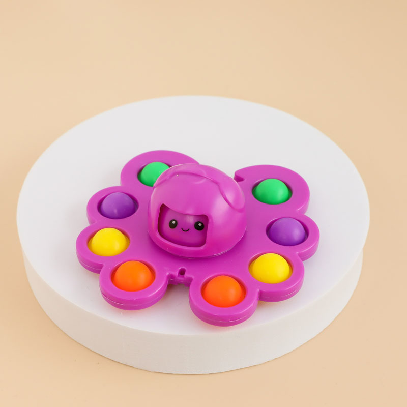 Octopus Push Pop Bubble Fidget Speelgoed Spinner