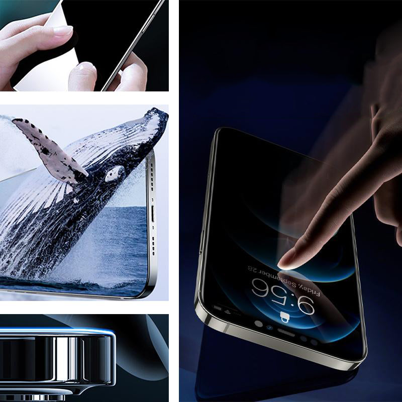 iPhone anti-peeping tempered glass screen protector