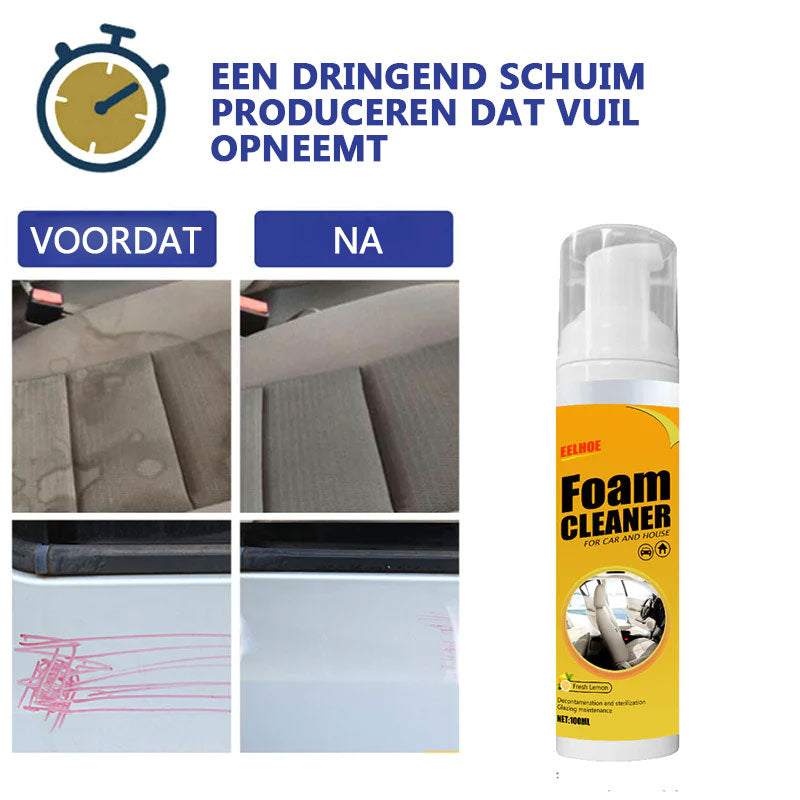 Schuim reiniger Reinigingsspray