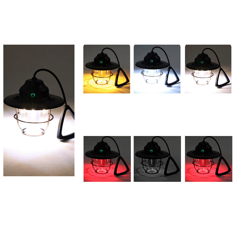 Retro waterdichte LED-kampeerlamp