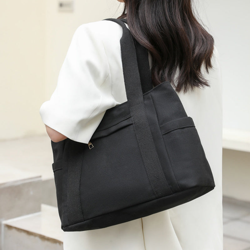 Waterdichte draagtas van canvas met grote capaciteit