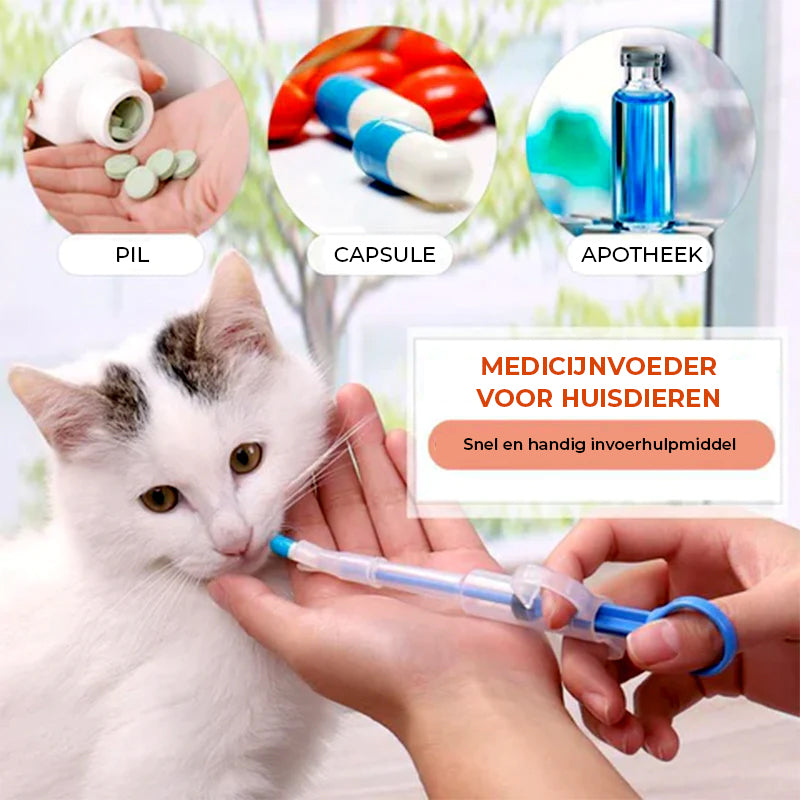 Medicijnvoeder voor huisdieren