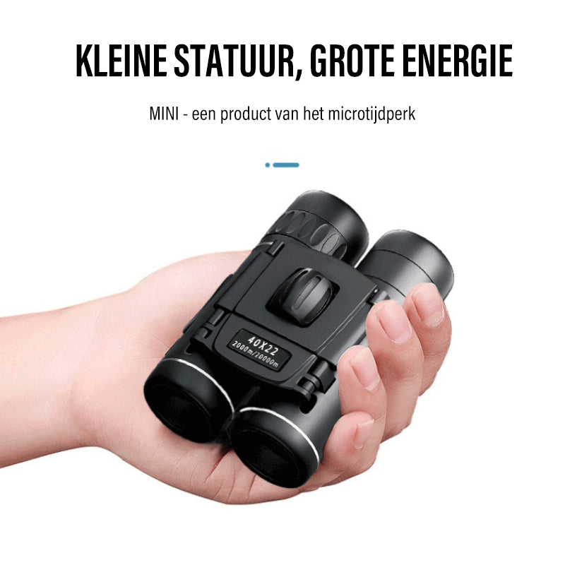 Mini HD-verrekijker met hoog vermogen