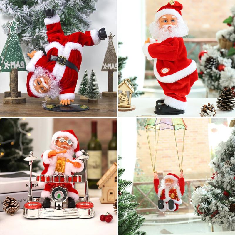 Grappige kerstman pop