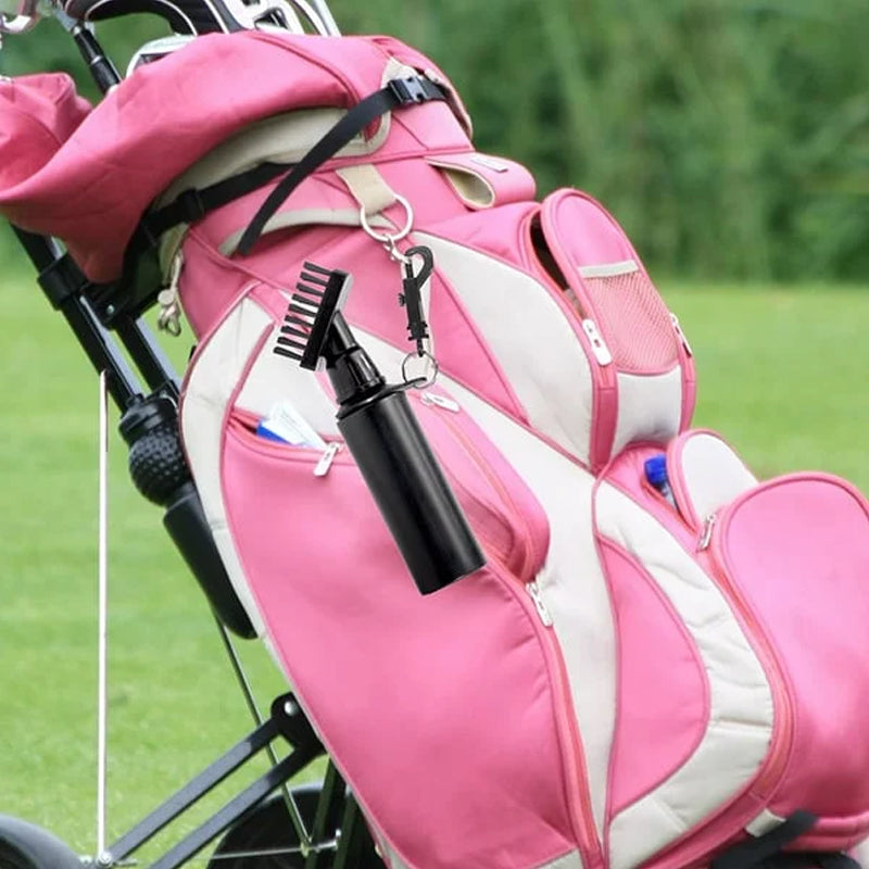 Groefborstel voor golfclubs