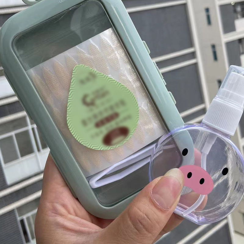 Onzichtbare dubbele ooglidstrips