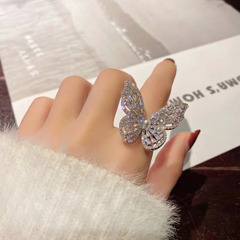 Women's Ziron Butterfly Ring
