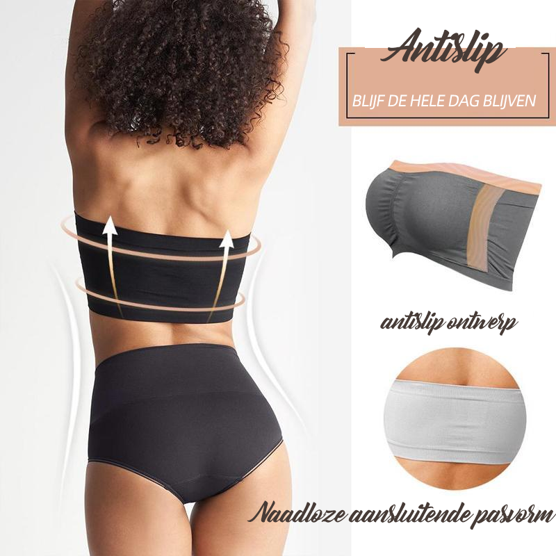 Volledige ondersteuning naadloze bandeau