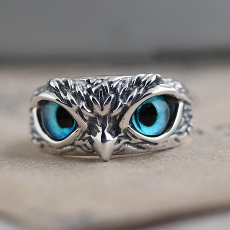 Demon Eye Uil Ring Verstelbaar