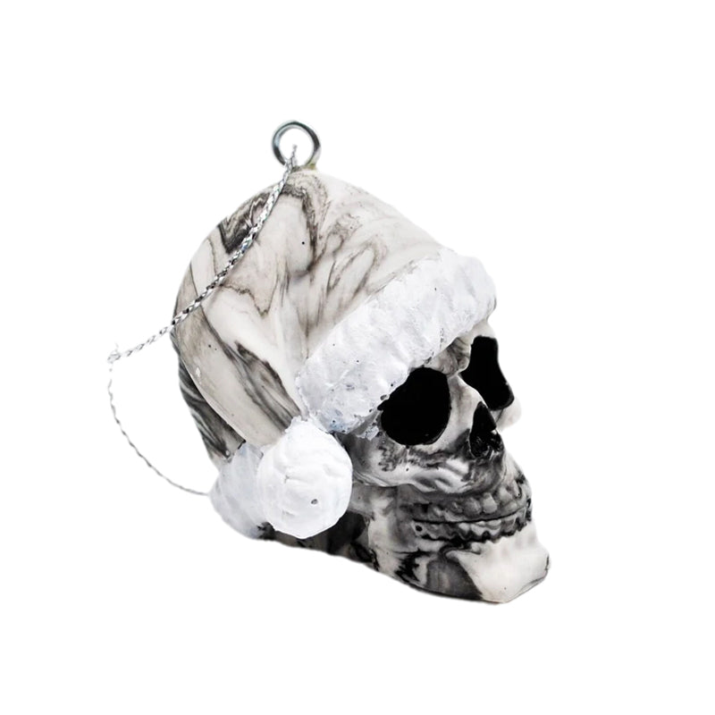 Santa Skull Bauble